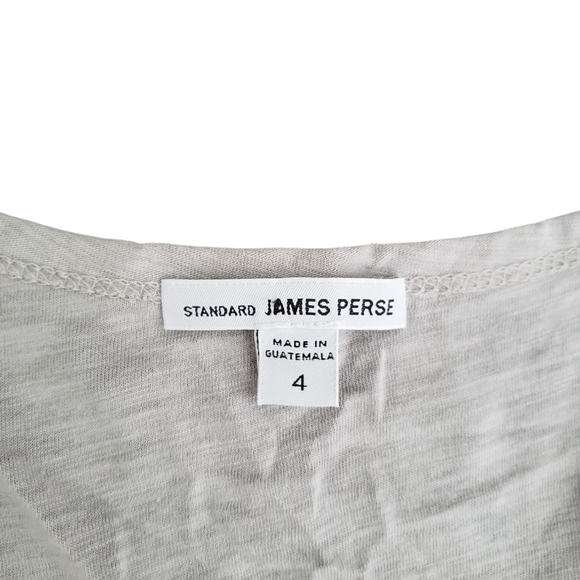 James Perse Grey T Shirt Dress Size 4 - Picture 2 of 4